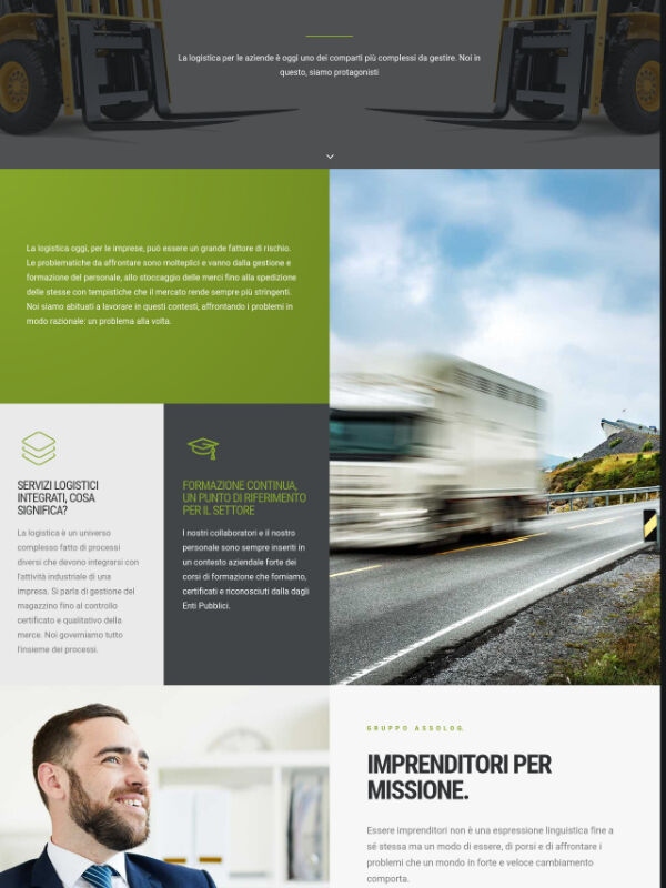 Assolog, il sito web degli esperti di logistica