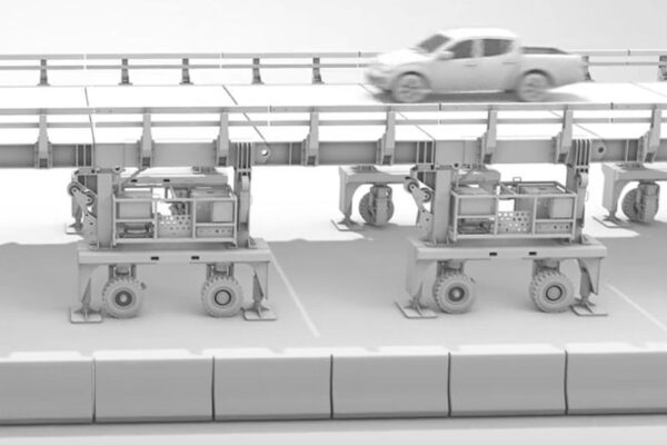 Video, ecco la passerella per cantieri made-in-Switzerland
