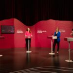 Dibattito negli studi televisivi della SRF in occasione della 'Giornata Digitale Svizzera' 2020