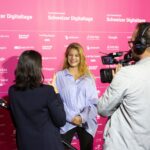 Dibattito negli studi televisivi della SRF in occasione della 'Giornata Digitale Svizzera' 2020