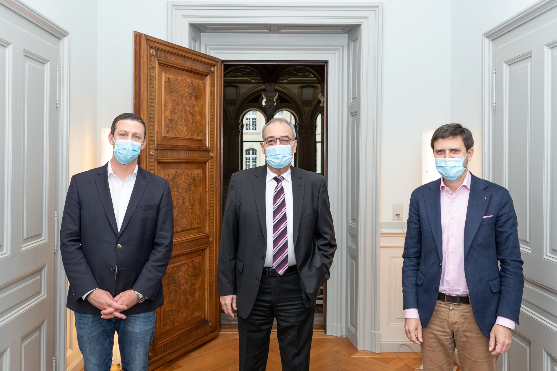 Guy Parmelin venne intervistato al Bundesrat in occasione della 'Giornata Digitale Svizzera' 2020