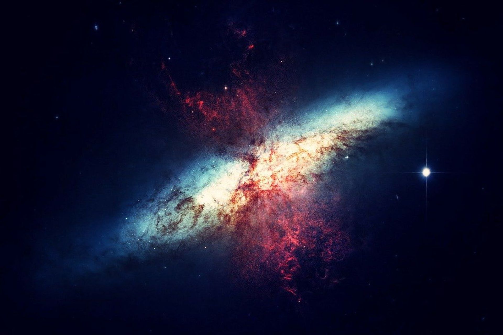 Cosmo: l'immagine di una galassia