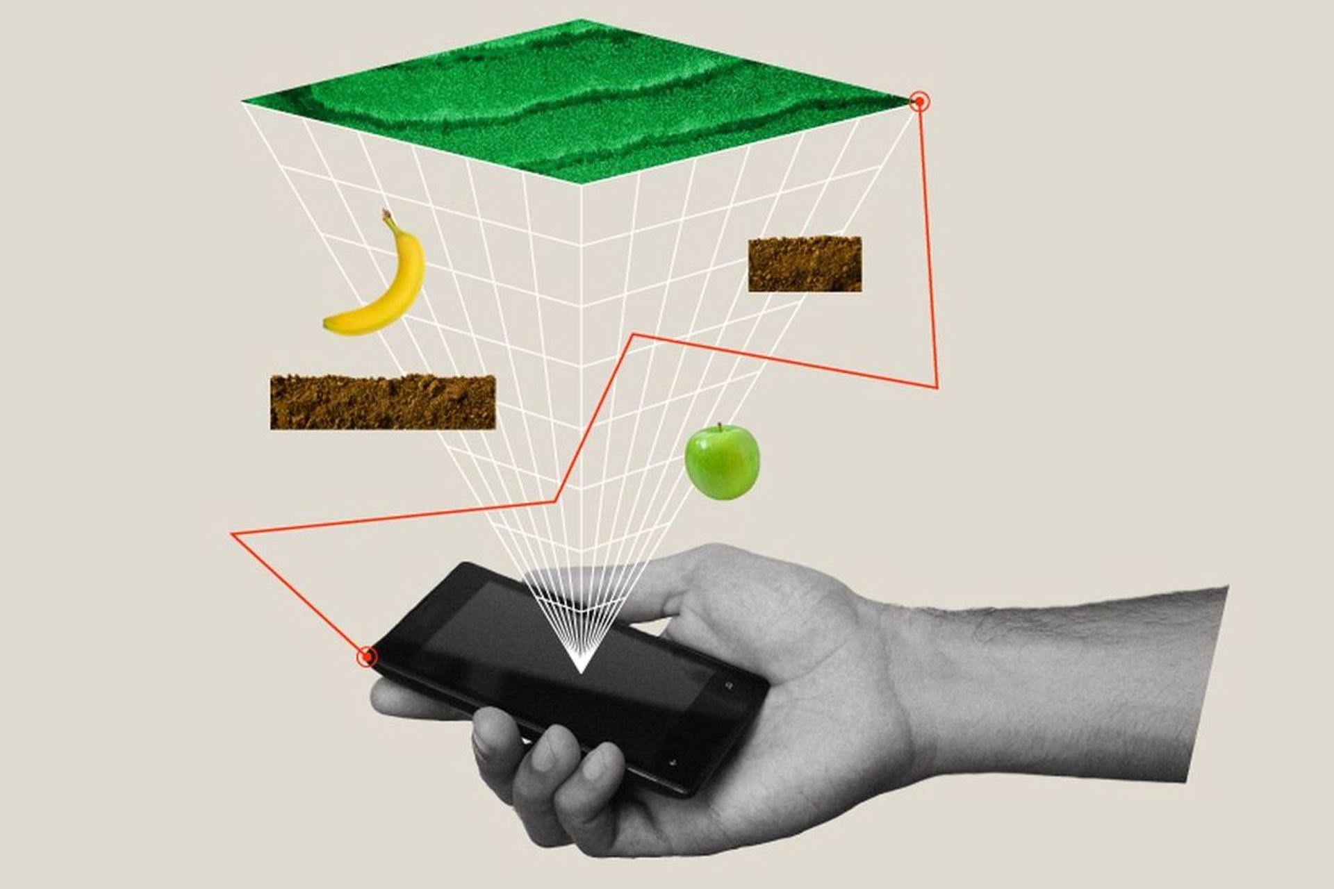 Un'illustrazione dell'aiuto di una App svizzera alla conservazione del cibo