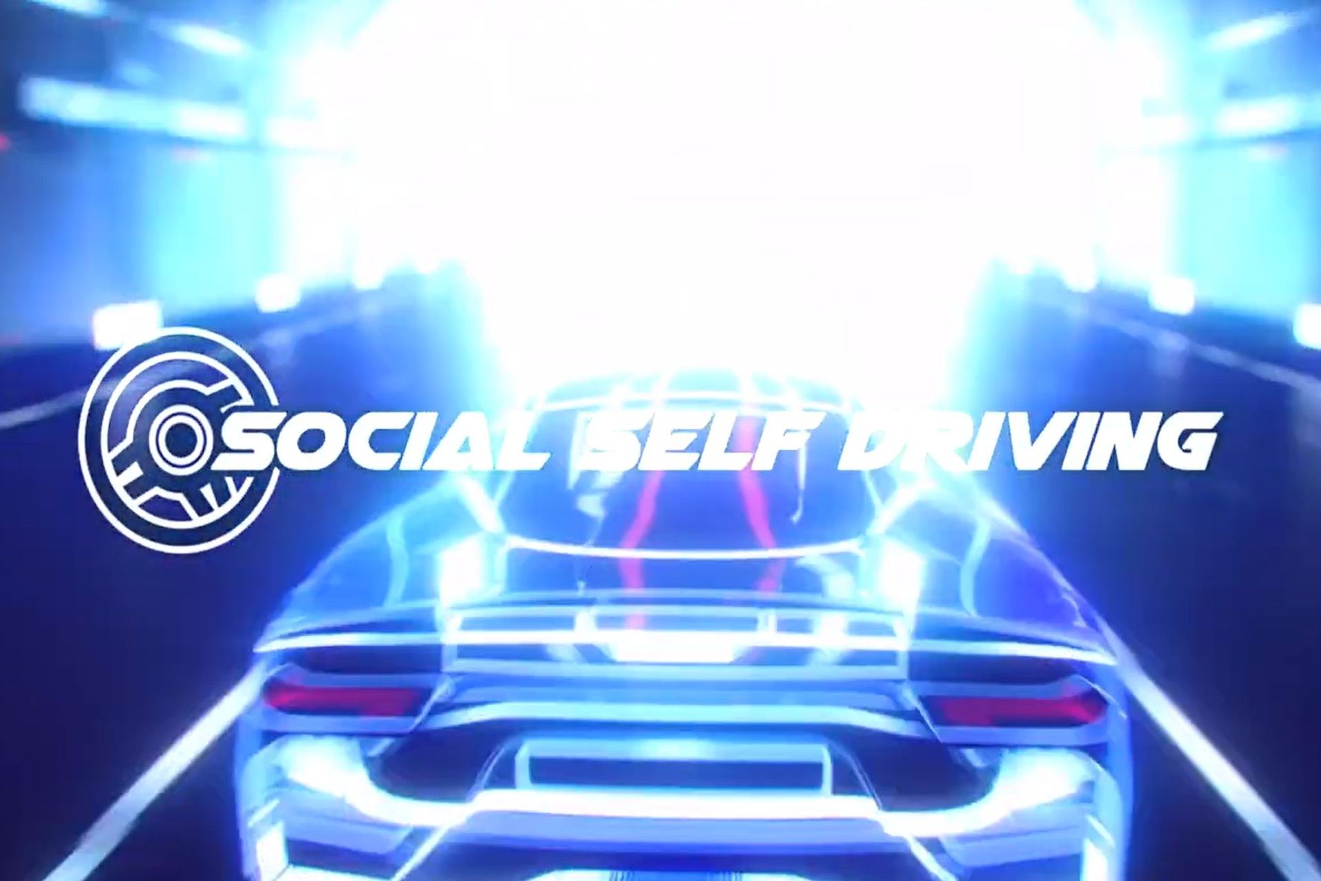 Uno screenshot del video di presentazione del brevetto “Social Self Driving”
