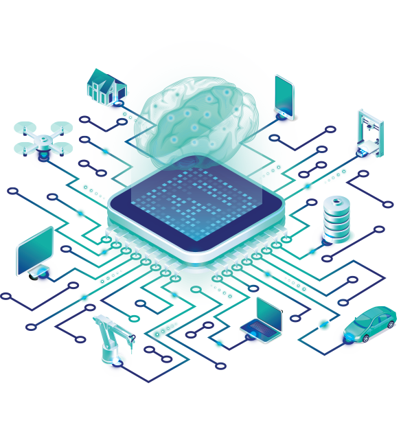 Il circuito utilizzato dallo "AI FORUM Intelligenza Artificiale per le Imprese" per la comunicazione 2021