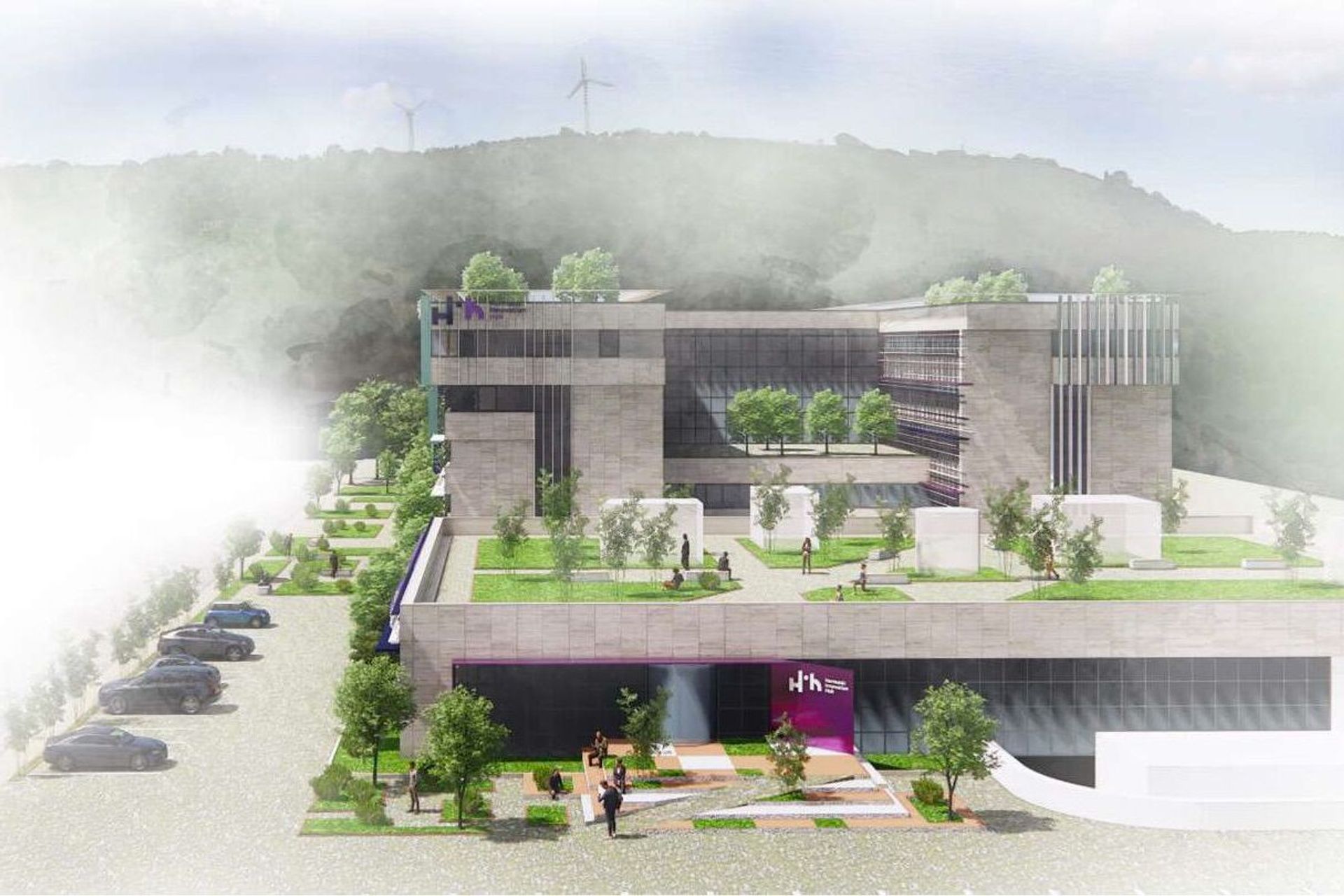 L'Harmonic Innovation Hub sorgerà su 20mila metri quadrati, collocati vicino al polo universitario, direzionale ed industriale di Catanzaro, a Tiriolo