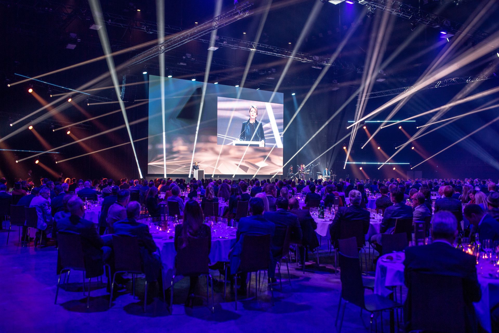 La cerimonia di premiazione dei "Digital Economy Award" in occasione della "Giornata Digitale Svizzera" del 10 novembre 2021