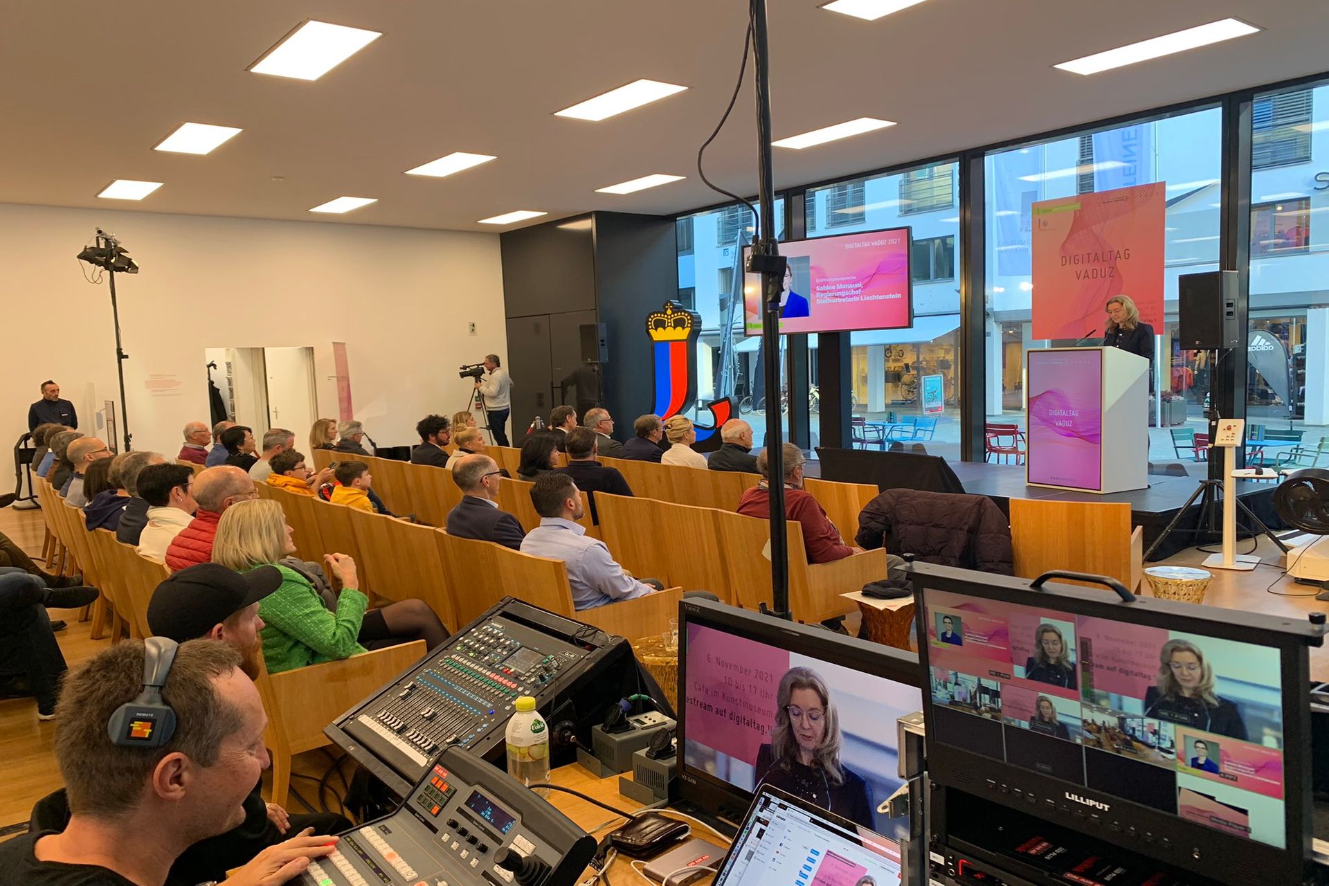 L'intervento di Sabine Mounani, Vice Primo Ministro del Principato del Liechtenstein, alla "Digitaltag Vaduz" del 6 novembre 2021