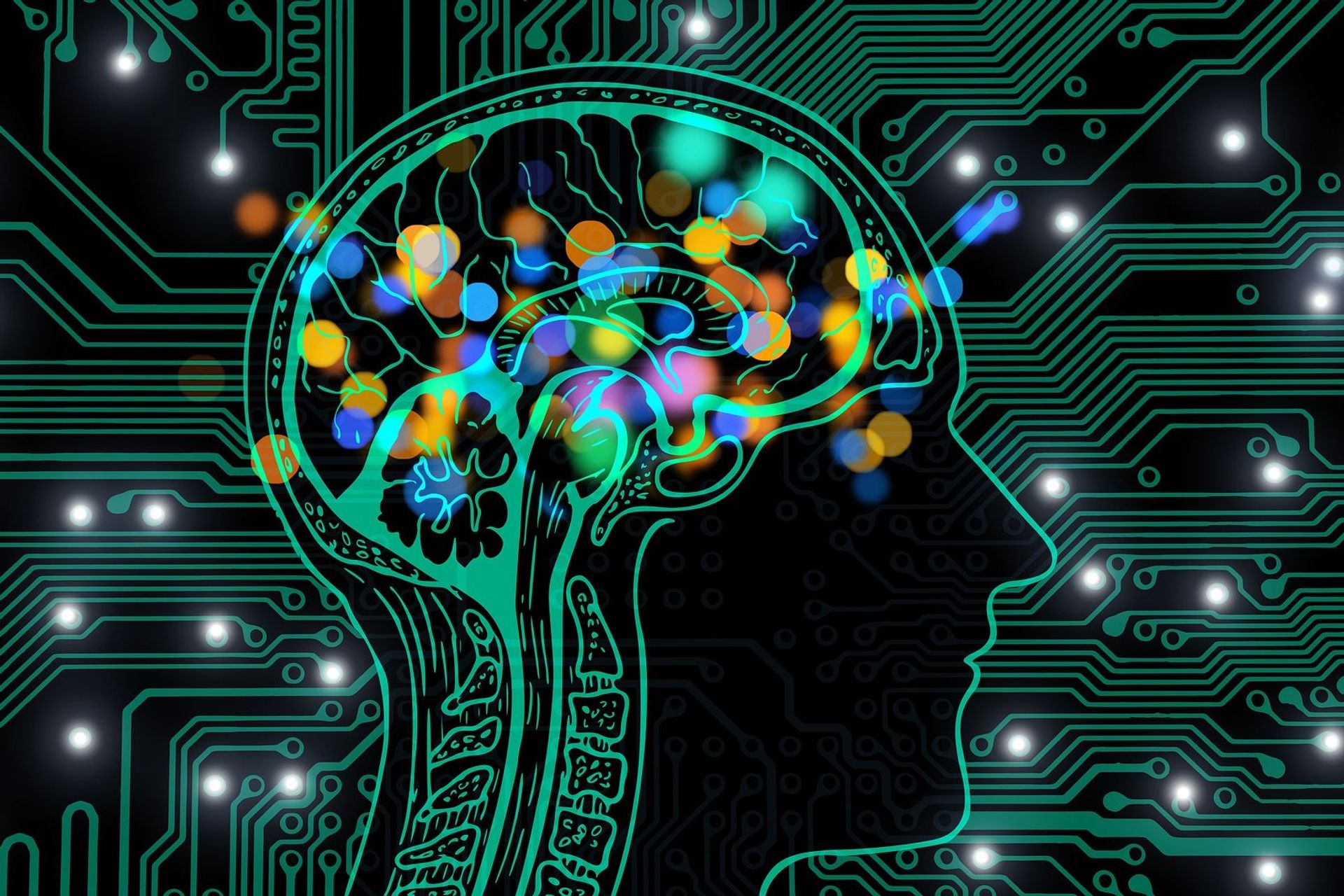 Un'illustrazione che rappresenta il concetto di Intelligenza Artificiale