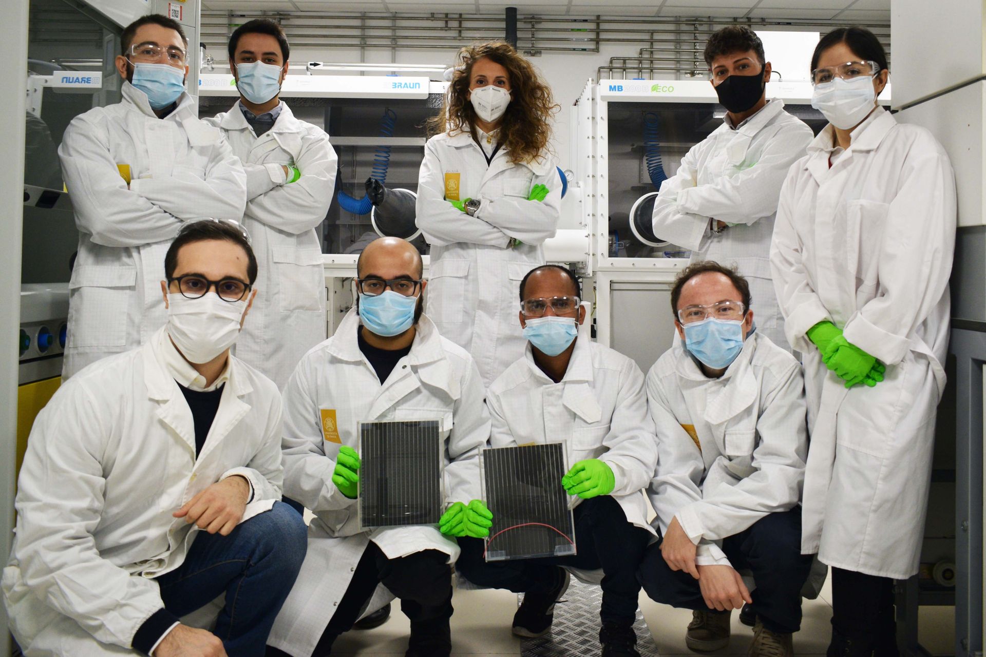 Il gruppo "Pvsquared2" diretto dalla professoressa Giulia Grancini dell'Università di Pavia