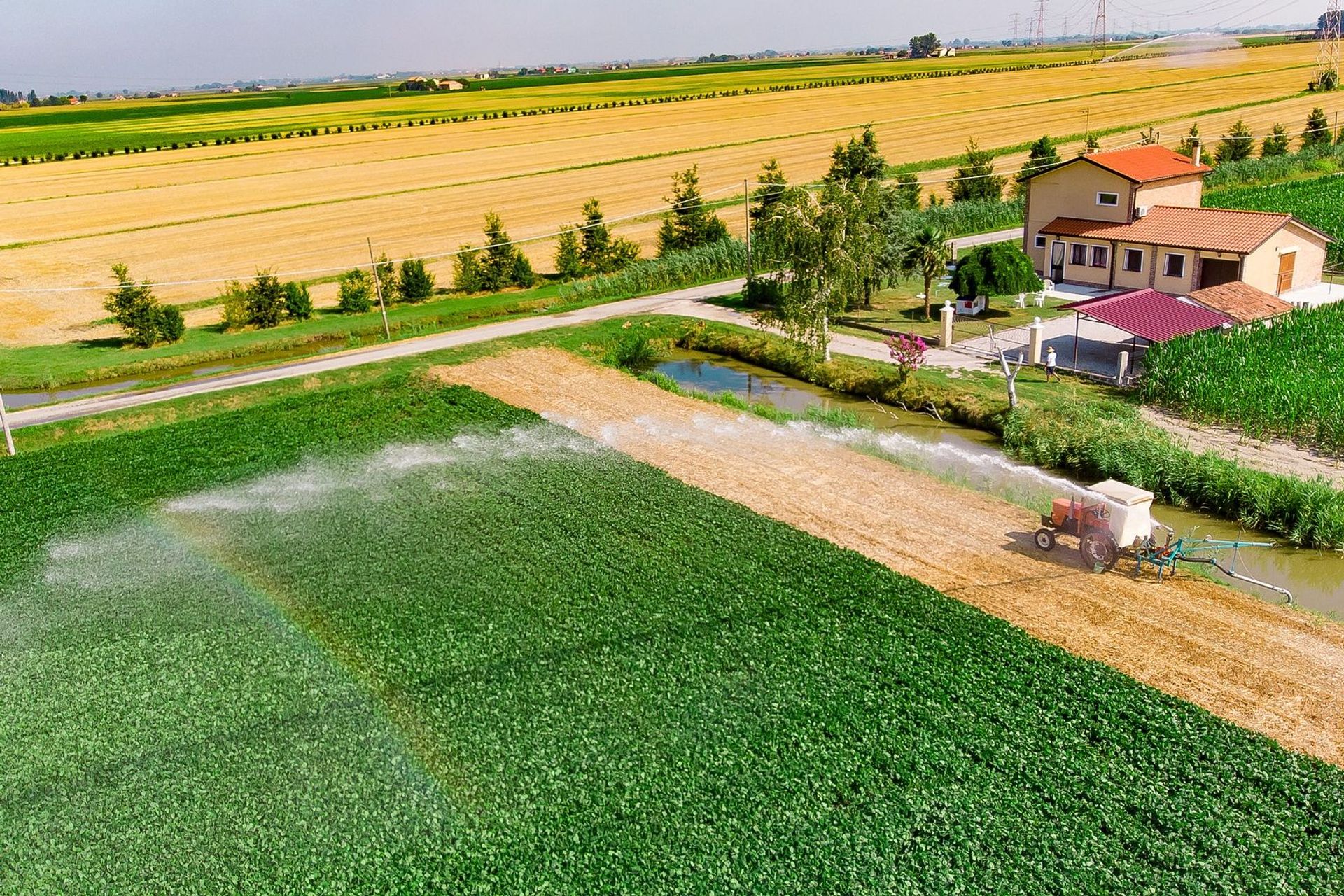 L'irrigazione e la distribuzione di prodotti sanitari è sempre più affidata a tecnologie digitali