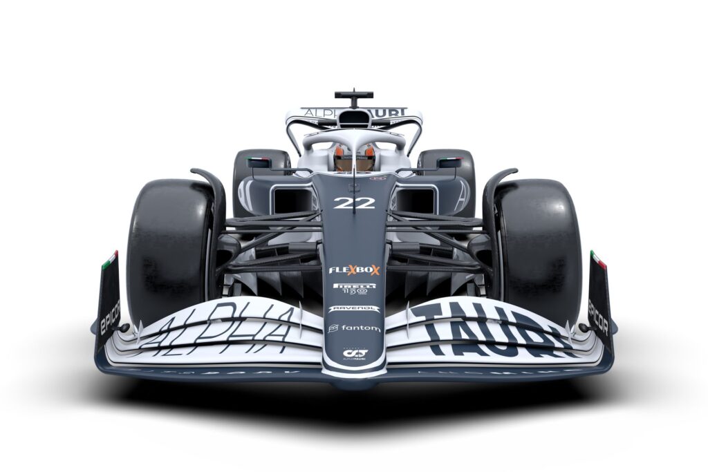 La monoposto Alpha Tauri AT03-Red Bull prenderà parte al Campionato del Mondo 2022 di Formula 1