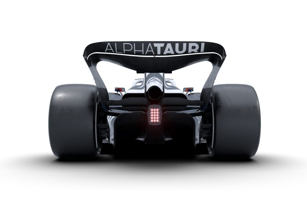 La monoposto Alpha Tauri AT03-Red Bull prenderà parte al Campionato del Mondo 2022 di Formula 1