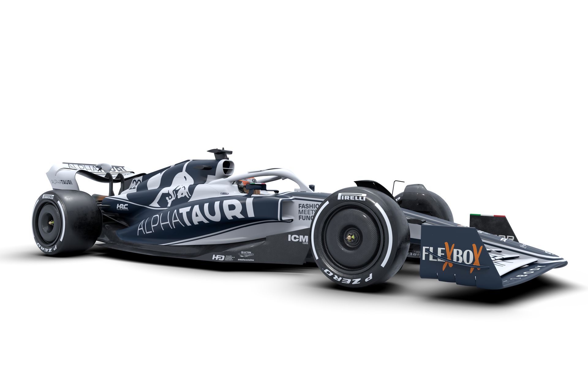 La monoposto Alpha Tauri AT03-Red Bull prenderà parte al Campionato del Mondo 2022 di Formula 1