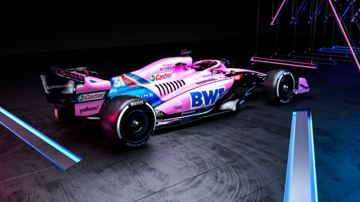 Due gare in abito… rosa “sostenibile” per l’Alpine F1 Team