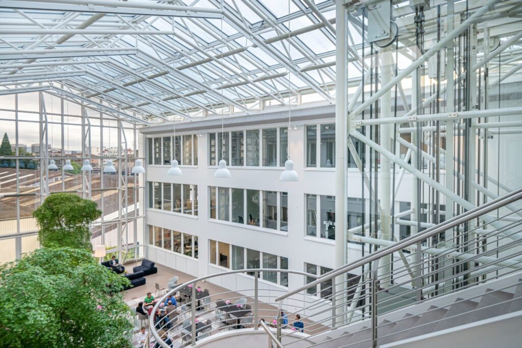 La sede dello Startup Space by IFJ (lo Institut für Jungunternehmen) a Schlieren, nel Distretto di Dietikon del Canton Zurigo
