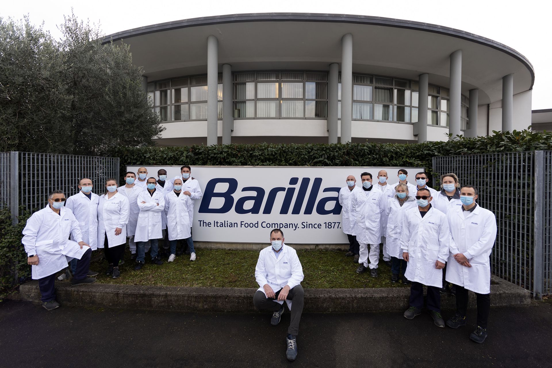 Lo stabilimento Barilla di Muggia (Trieste), dove sono in corso i lavori per la costruzione di un impianto di trigenerazione da 4,4 MWe