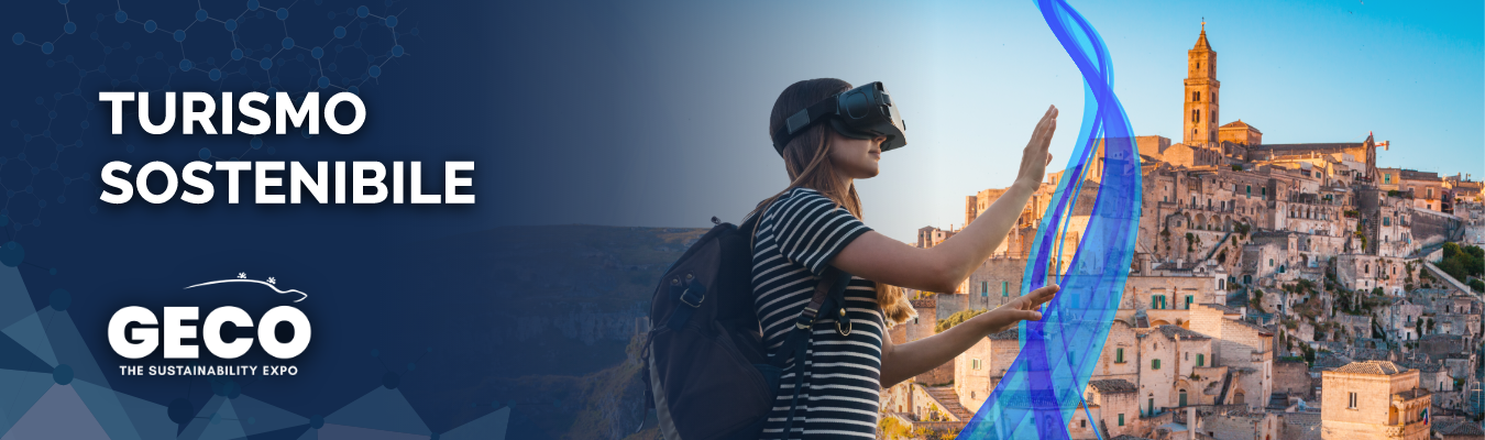 Turismo sostenibile - il banner ufficiale tematico di 'GECO Expo' 2022