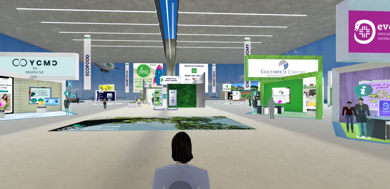 Il padiglione dell'economia circolare dell'edizione 2022 di 'GECO Expo'