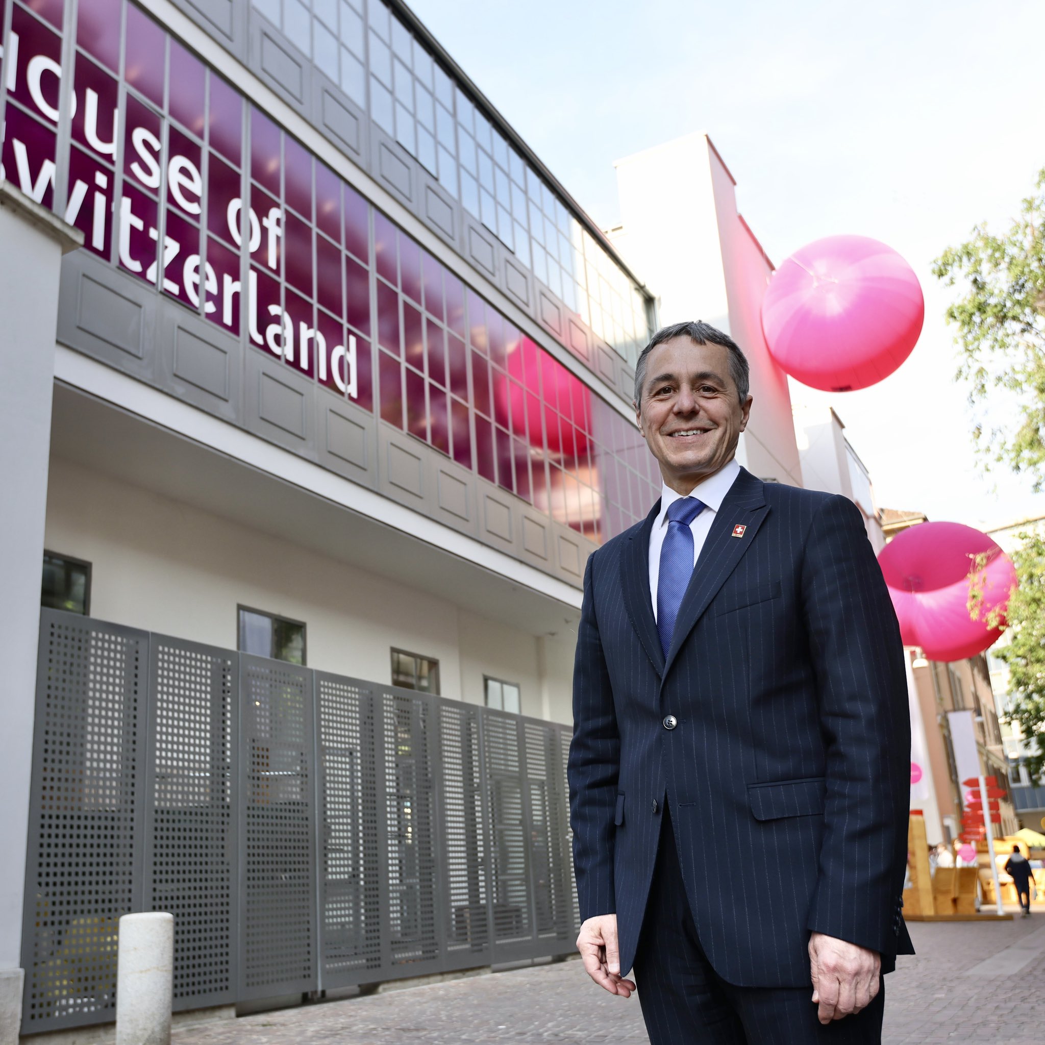 Ignazio Cassis, Presidente della Confederazione Svizzera, alla "House of Switzerland" di Milano