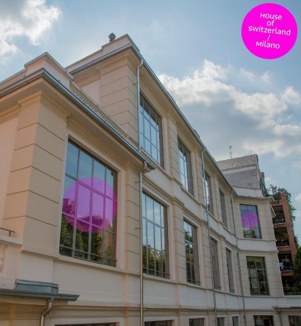 La Casa degli Artisti di Milano coinciderà con la "House of Switzerland" fra il 26 aprile e il 12 giugno 2022