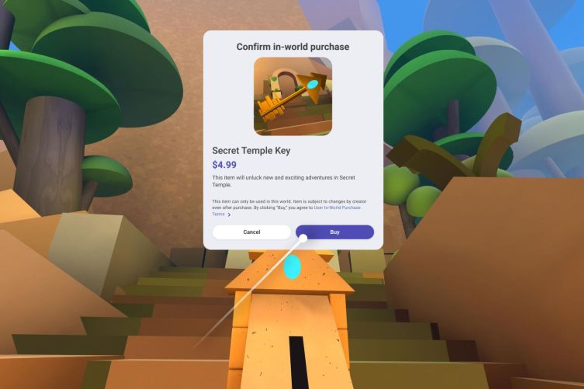 L'acquisto di oggetti in Horizon Worlds di Meta è disponibile per i maggiori di 18 anni negli Stati Uniti e in Canada, dove il servizio è attualmente disponibile. I creatori che vendono oggetti vedranno una scheda “Commercio” e un Gizmo (un oggetto tecnologico di piccole dimensioni), quando sono in modalità “Crea” che permette loro di generare oggetti acquistabili da parte del grande pubblico