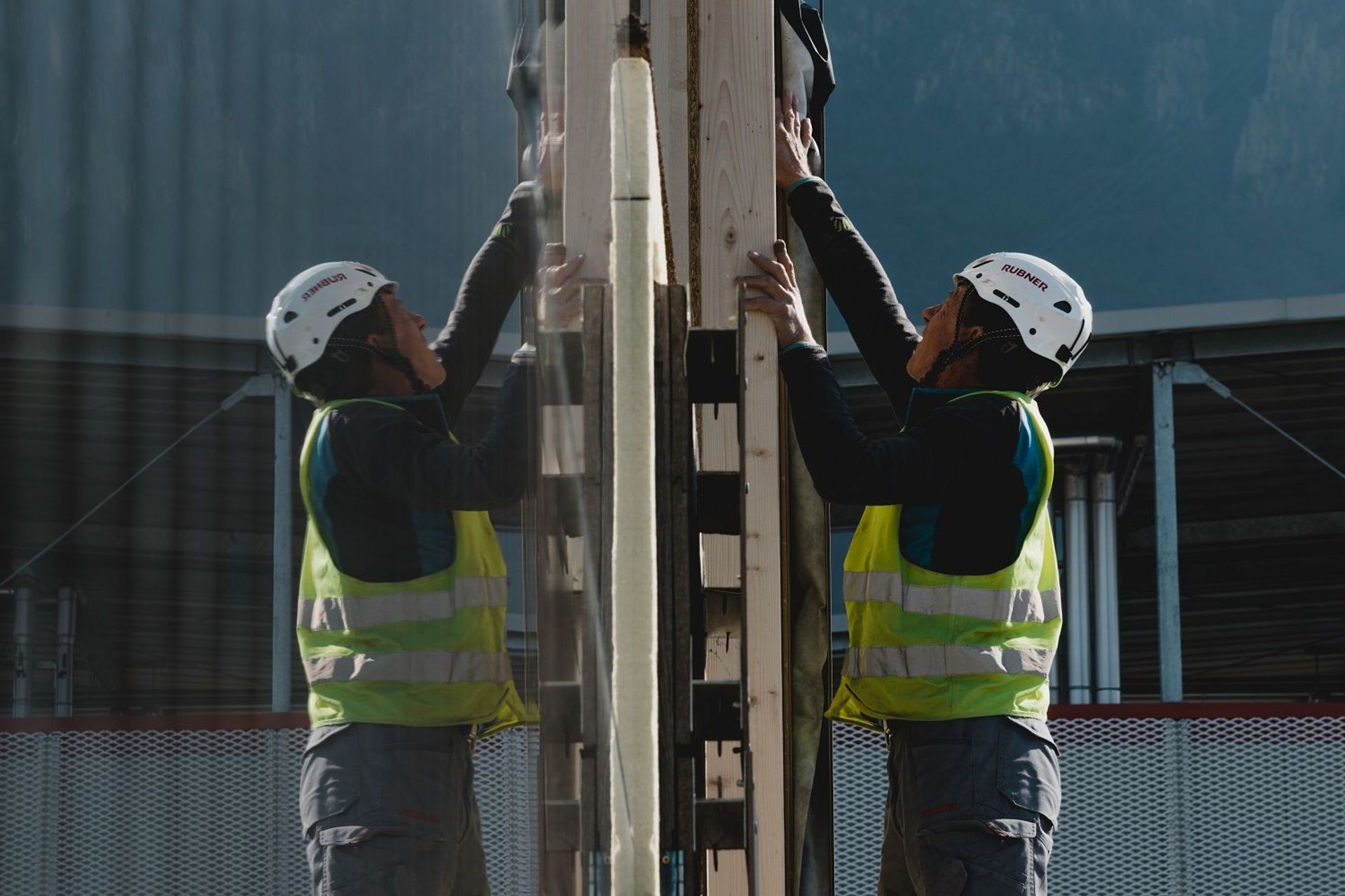 Le facciate testate nel progetto Fusion Grant della Rubner Holzbau con la Eurac Research