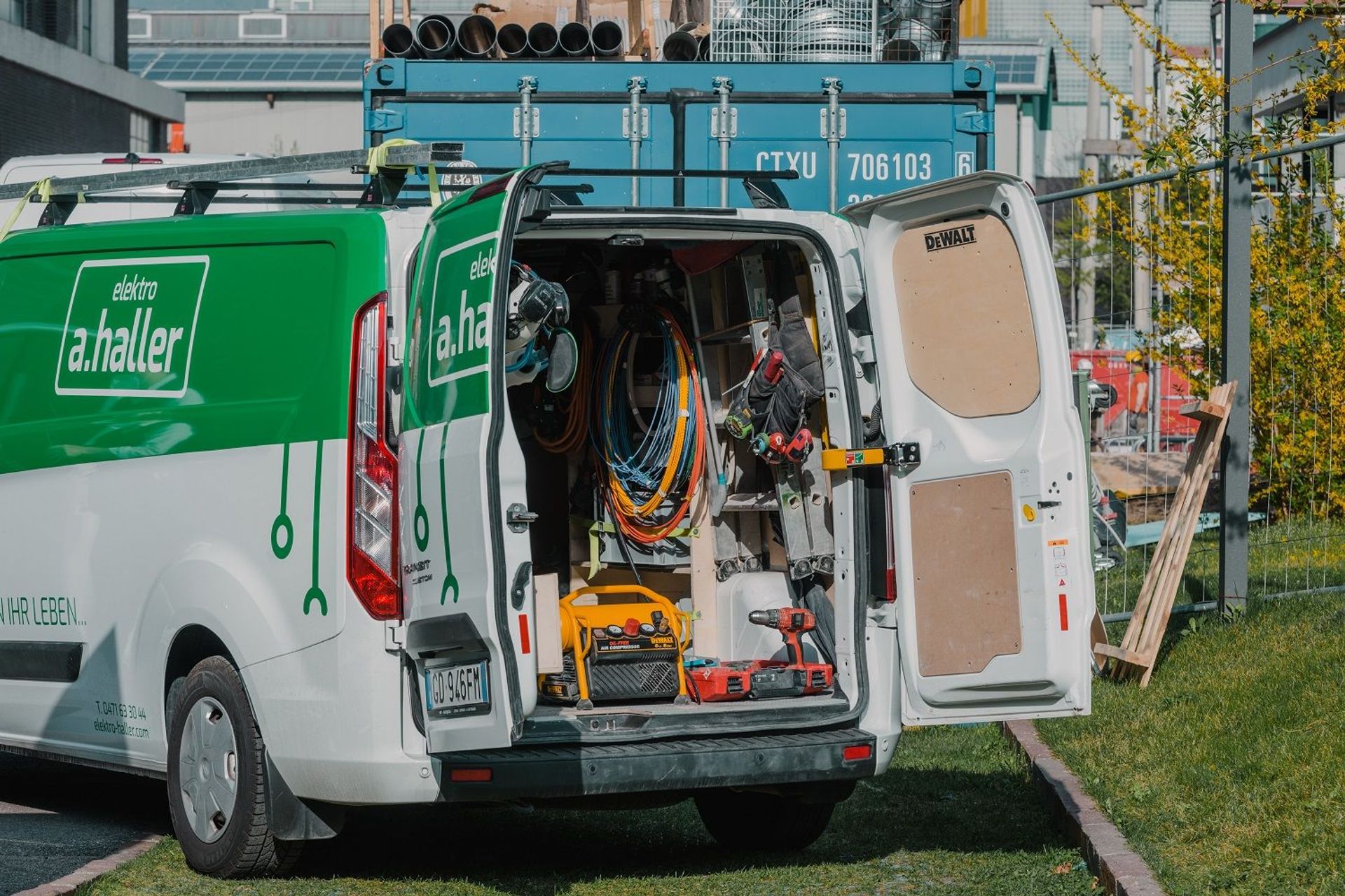 L'obiettivo di elektro a.haller era quello di sviluppare un sistema che eviti che gli attrezzi vadano persi senza causare impegno extra agli artigiani