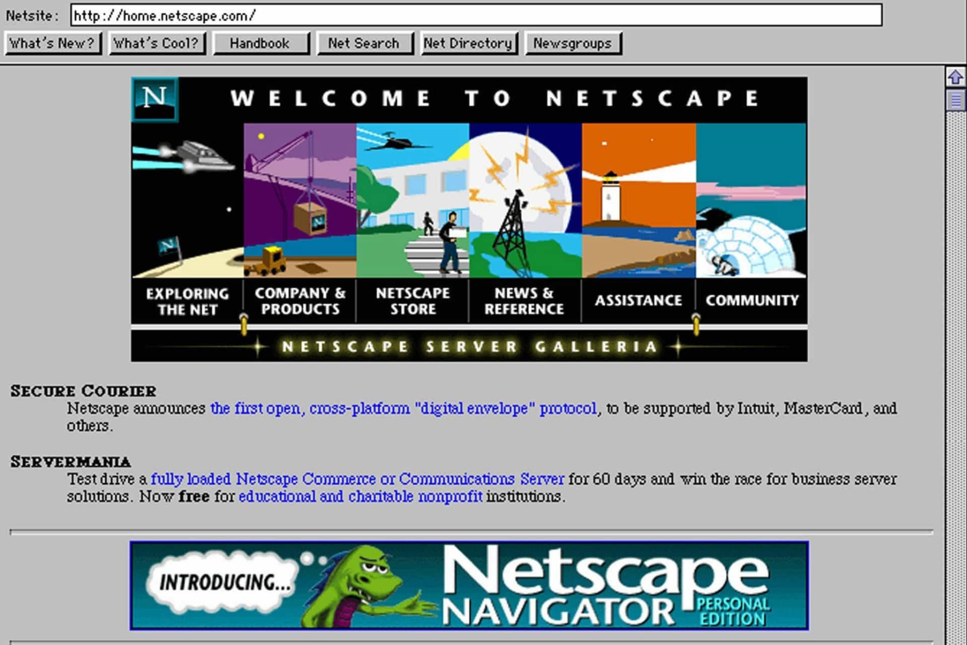 L’algoritmo della stupidità sociale non è frutto dei Social: Netscape negli anni 90