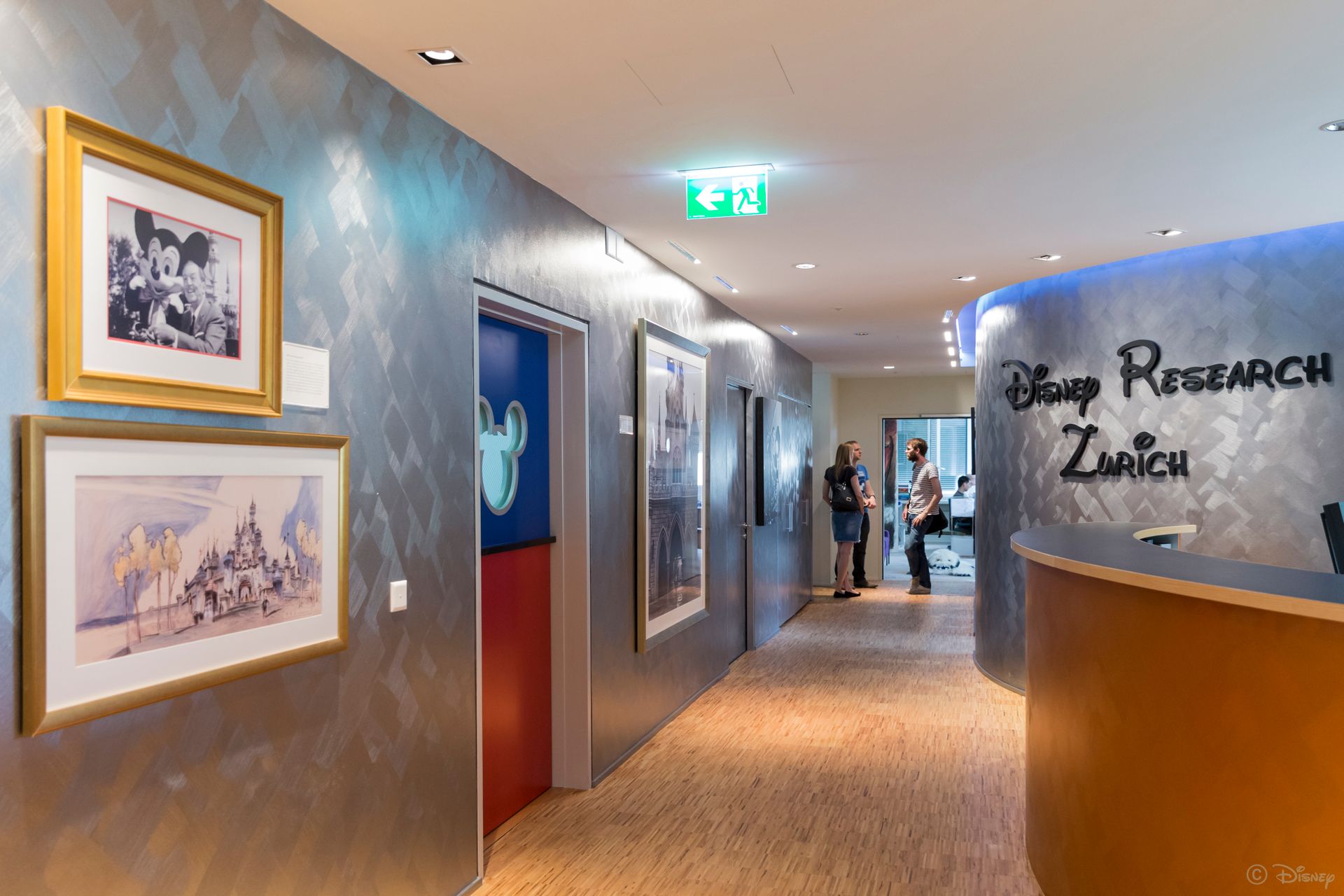 La sede di Zurigo dei Disney Research Studios in Stampfenbachstrasse
