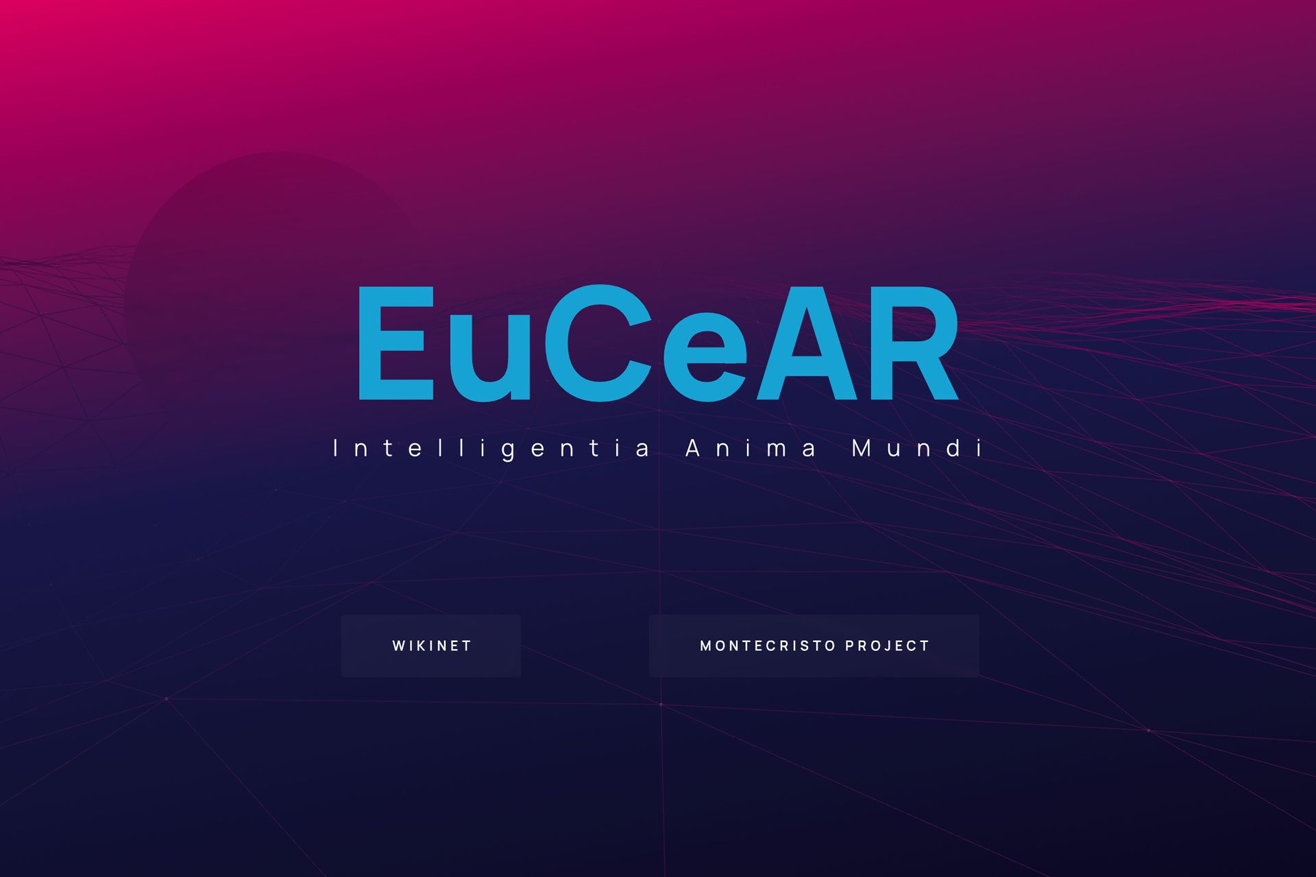 "The Montecristo Project - La Prima Colonia": la landing page di EuCeAR
