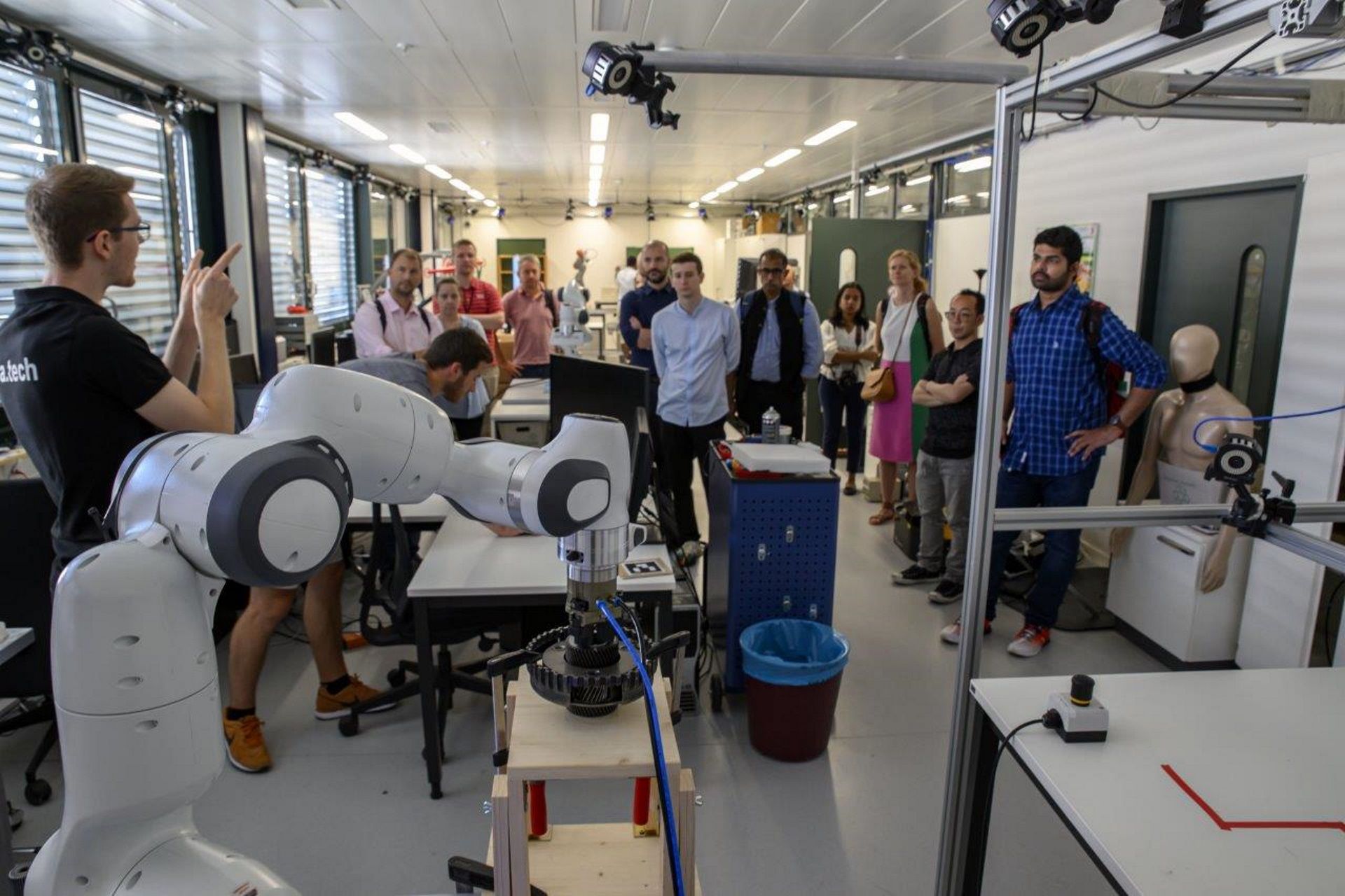 Una dimostrazione tecnica presso l'EPFL di Losanna