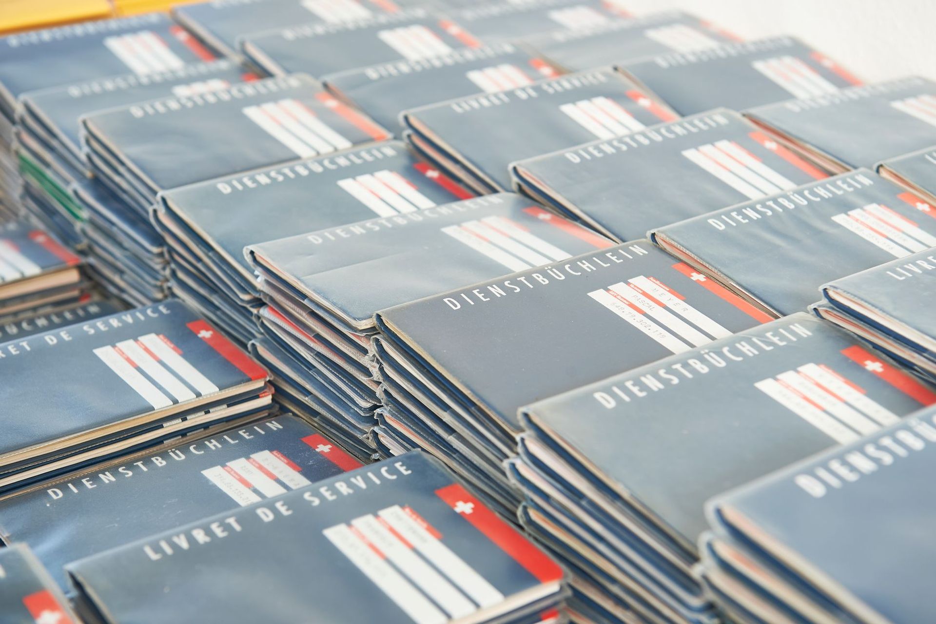 I libretti di servizio dei militari di truppa dell'Esercito Svizzero