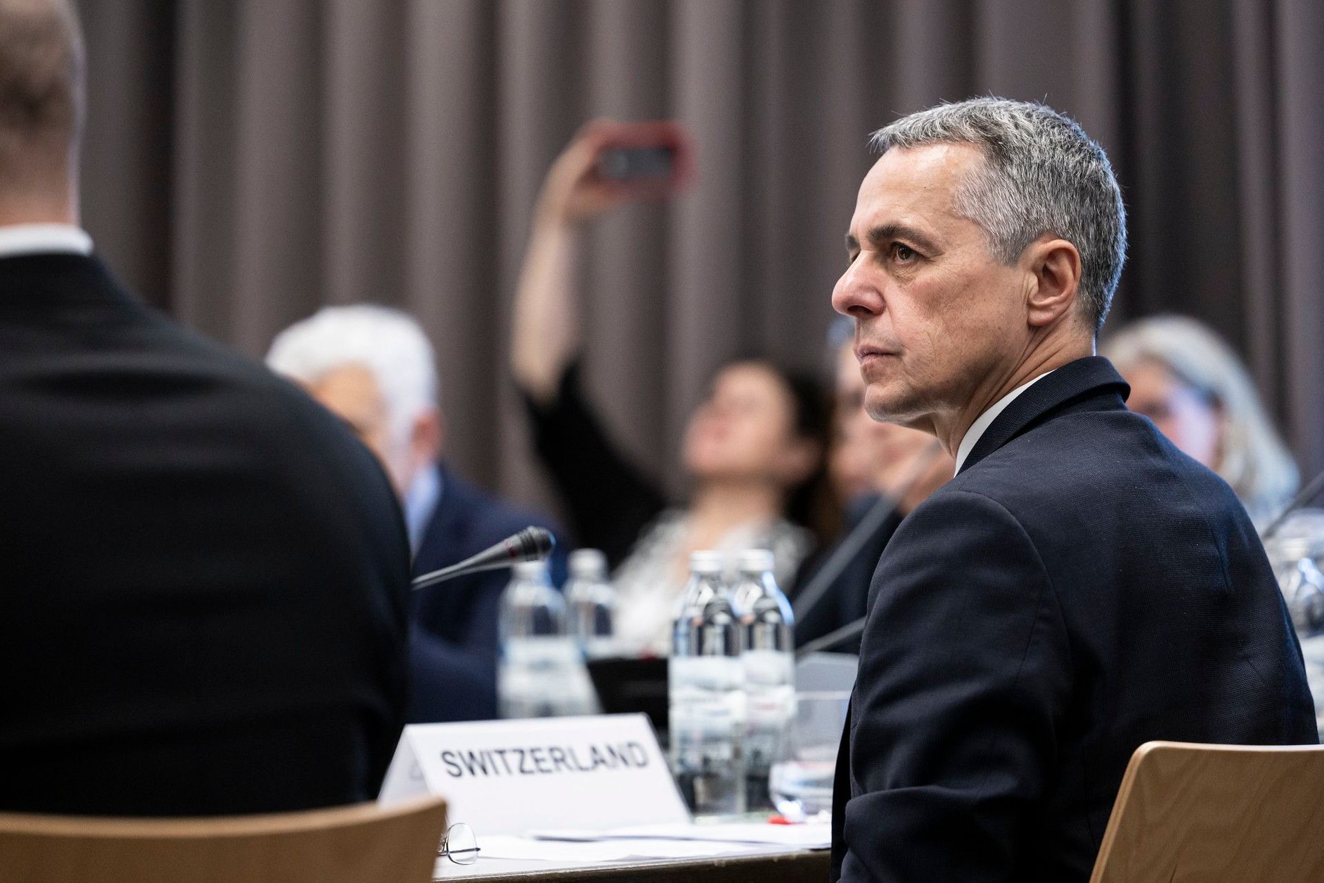 Ignazio Cassis, Presidente della Confederazione Svizzera e Capo del Dipartimento Federale degli Affari Esteri, a Lugano il 4 e 5 luglio 2022