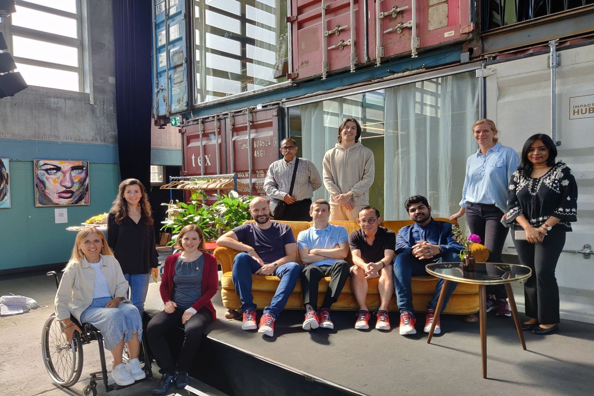 La prima edizione della "Swiss Tech Experience Week" Il gruppo partecipante alla "Swiss Tech Experience Week" 2022