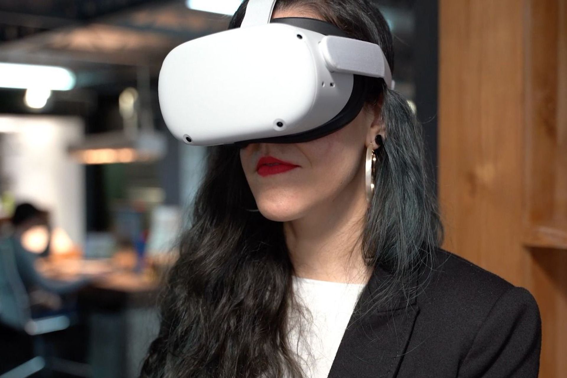 Un paio di occhiali per la realtà virtuale e il Metaverso