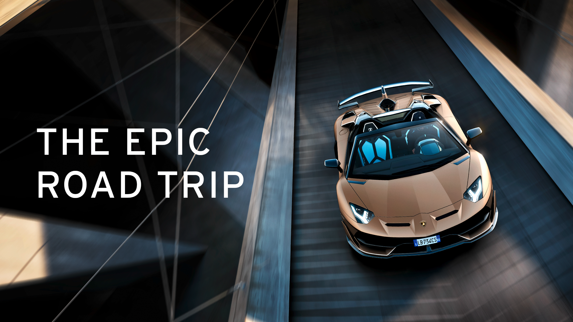 Il teaser del progetto “The epic road trip”di Lamborghini negli NFT