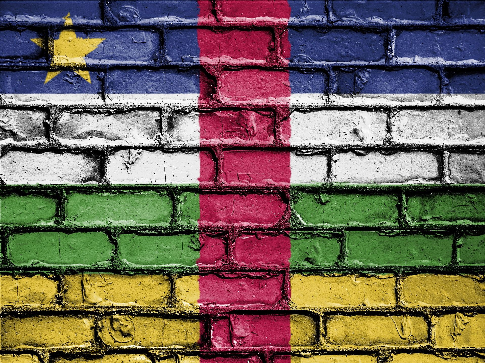 La bandiera della Repubblica Centrafricana