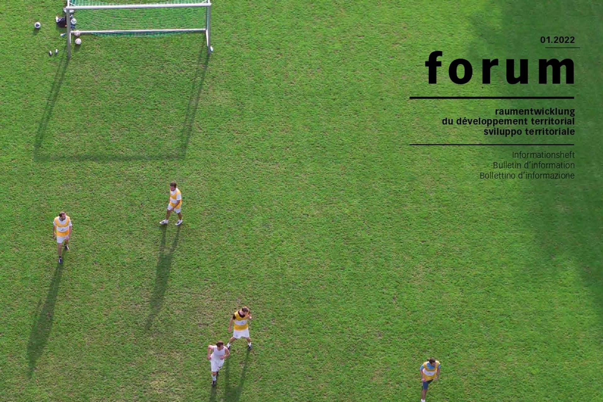 La parte superiore della copertina del rapporto finale del "Forum Sviluppo Territoriale"