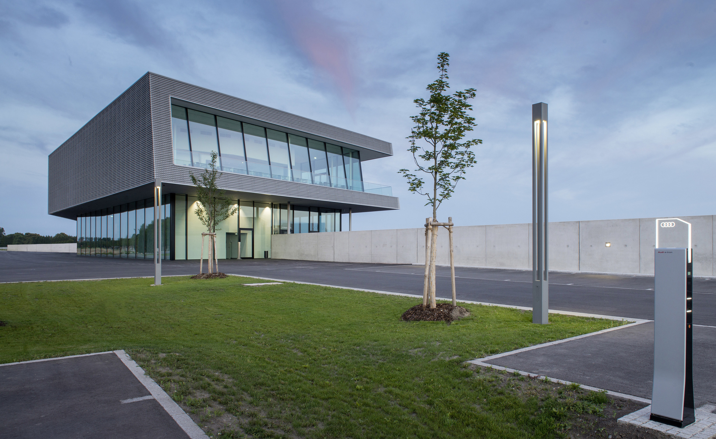 Il Competence Center Motorsport dell'Audi a Neuburg an der Donau in Germania