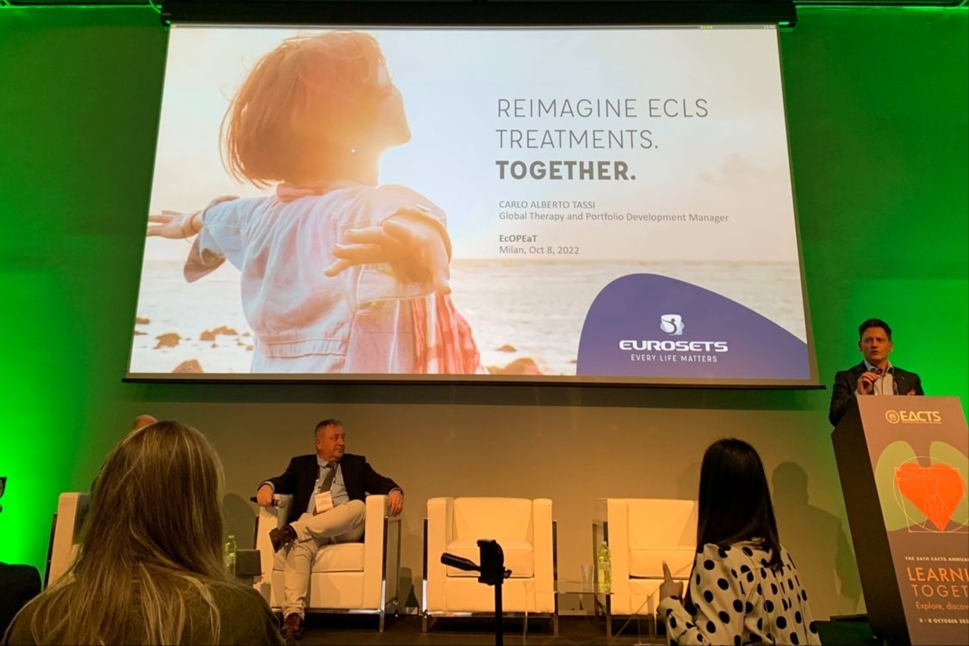 Antonio Petralia è CEO, vice presidente esecutivo e direttore tecnico-scientifico di Eurosets