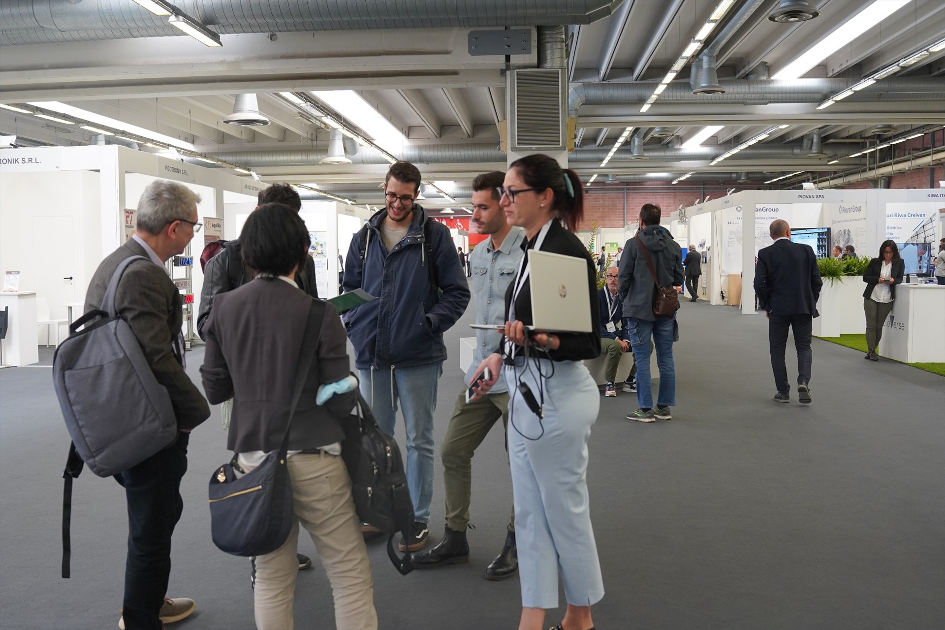 Il secondo giorno della fiera "B.T. Expo ShoMED" 2022 il 5 ottobre in Viale Virgilio a Modena