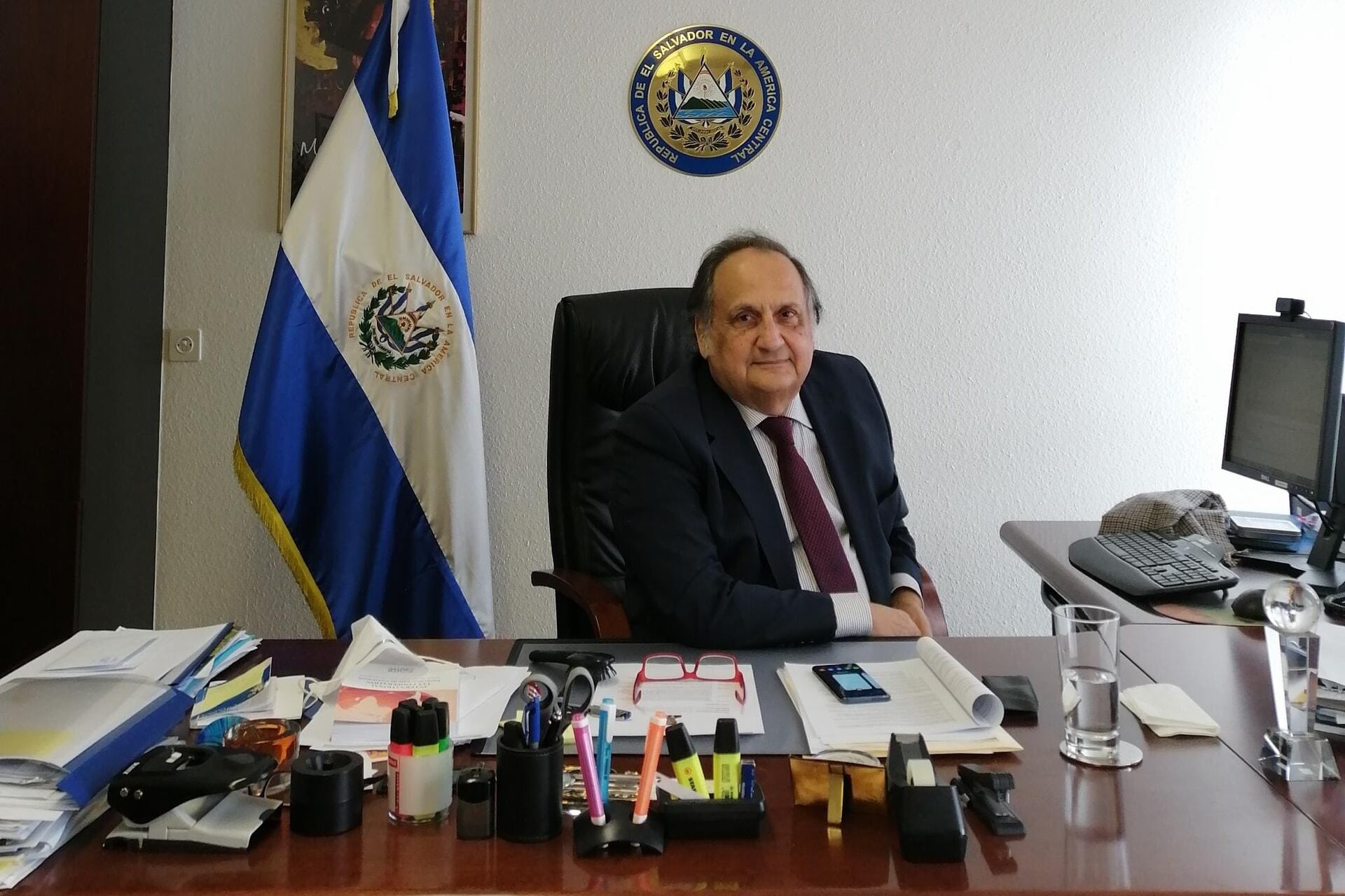 Joaquín Alexander Maza Martelli è Ambasciatore della Missione Permanente della Repubblica di El Salvador presso l’Ufficio delle Nazioni Unite a Ginevra