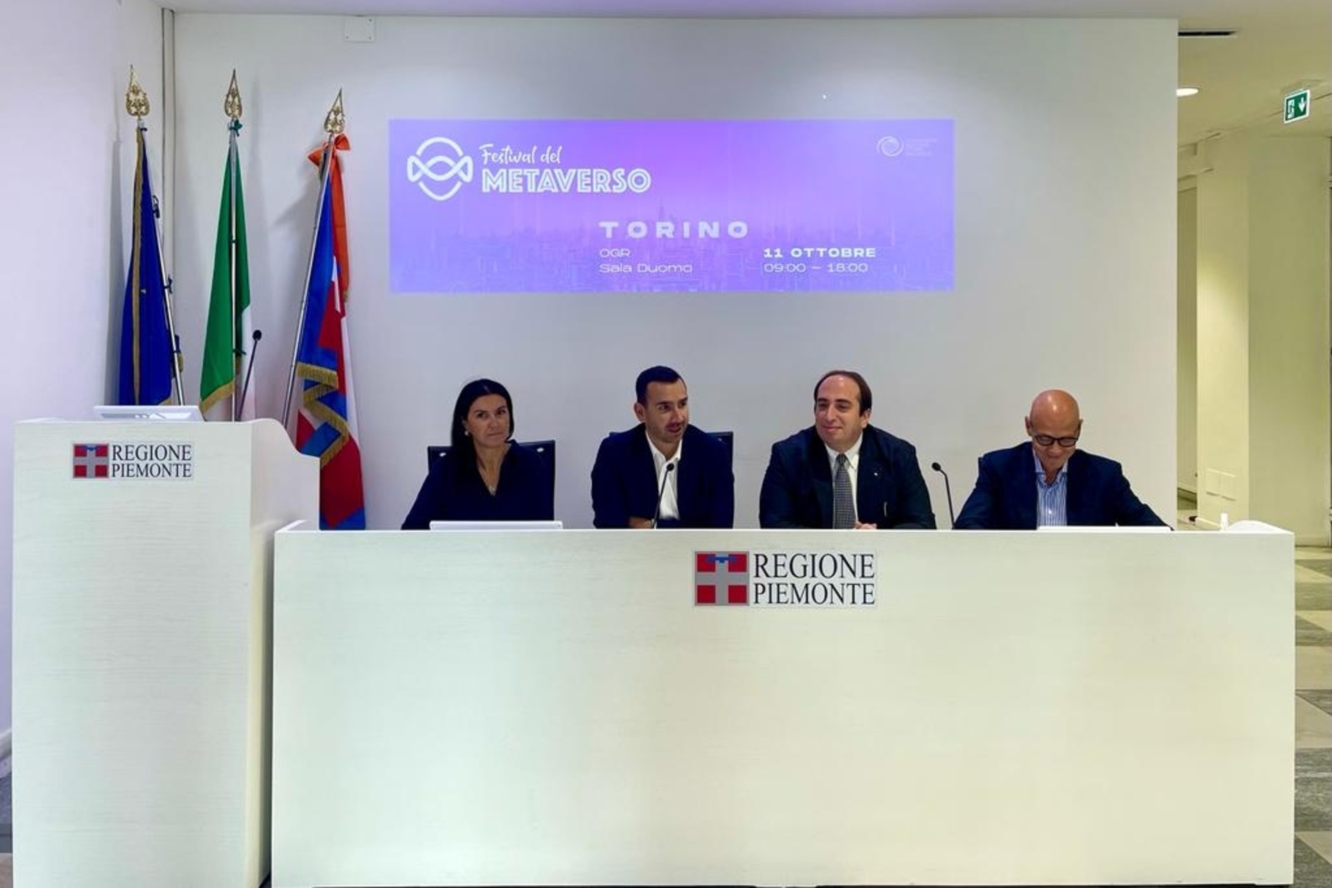 La conferenza stampa di presentazione della prima edizione del Festival del Metaverso in Italia