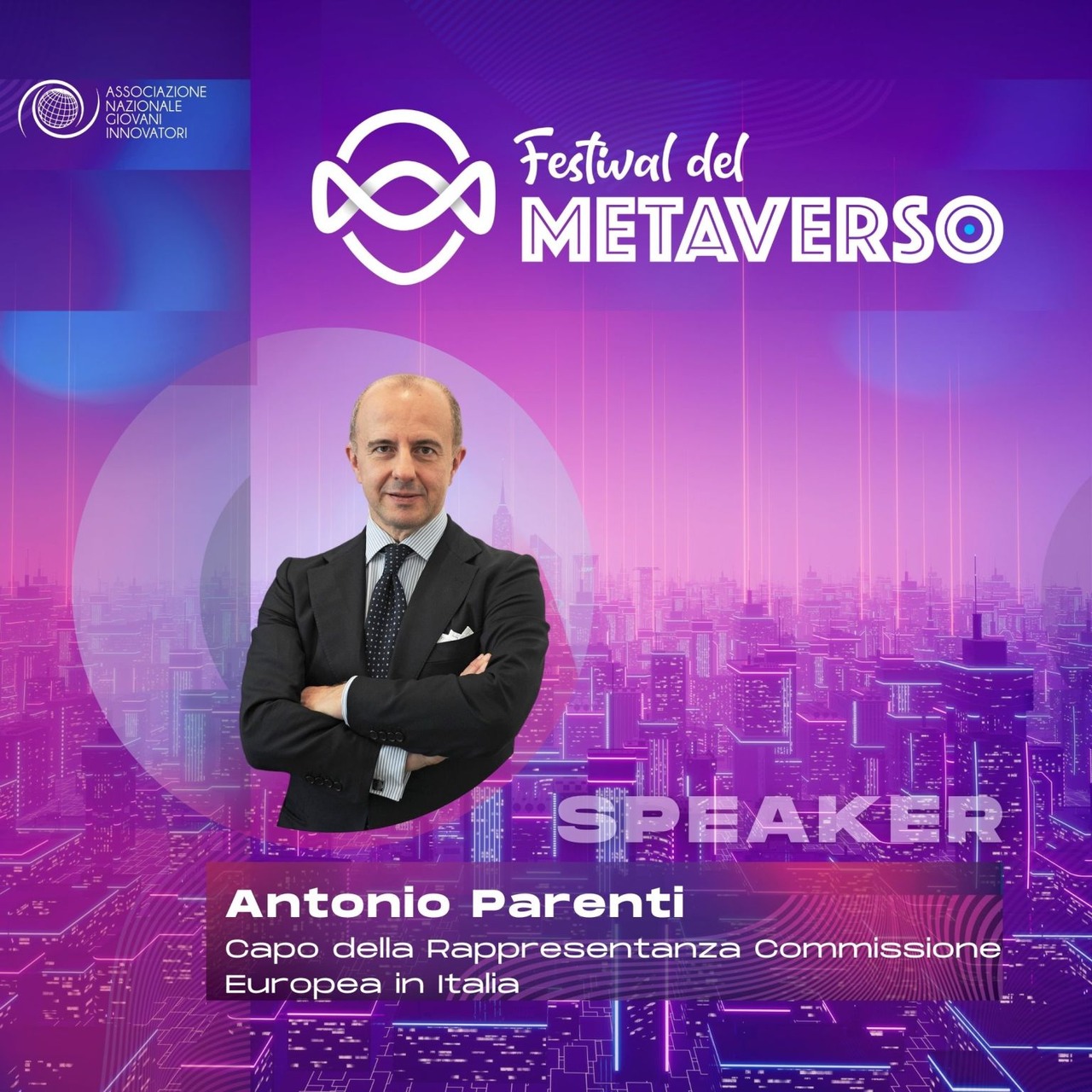 La prima edizione del Festival del Metaverso in Italia ha accolto importanti relatori, fra i quali Antonio Parenti