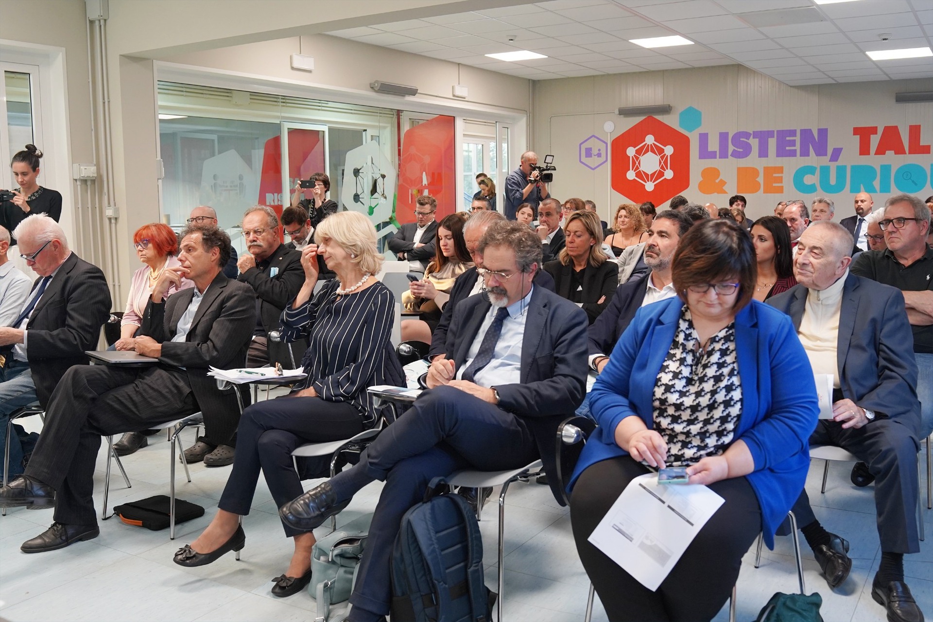 L’inaugurazione della fiera "B.T. Expo ShoMED" 2022 il 3 ottobre a Mirandola (Modena)