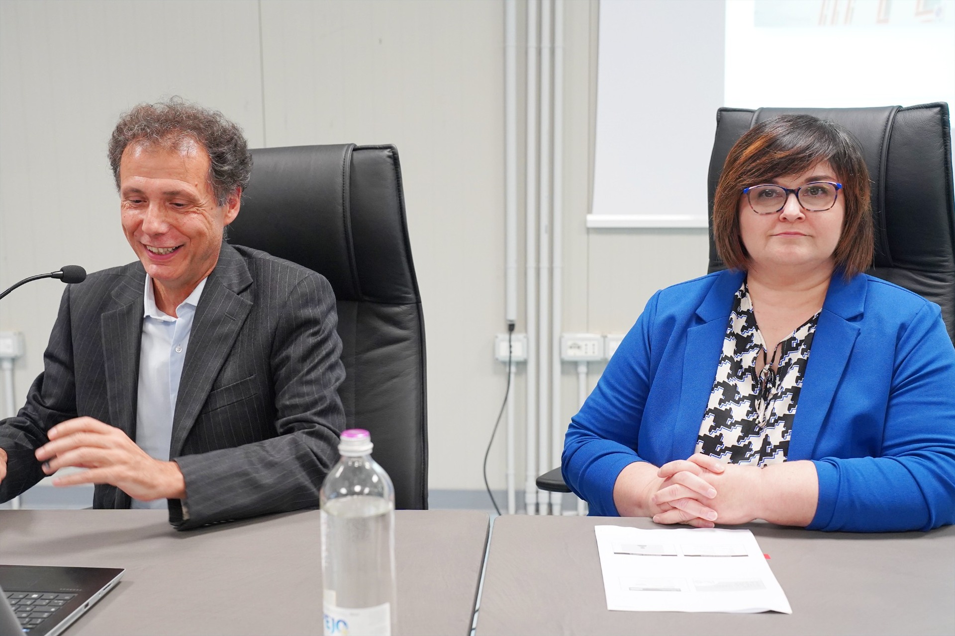 L’inaugurazione della fiera "B.T. Expo ShoMED" 2022 il 3 ottobre a Mirandola (Modena)