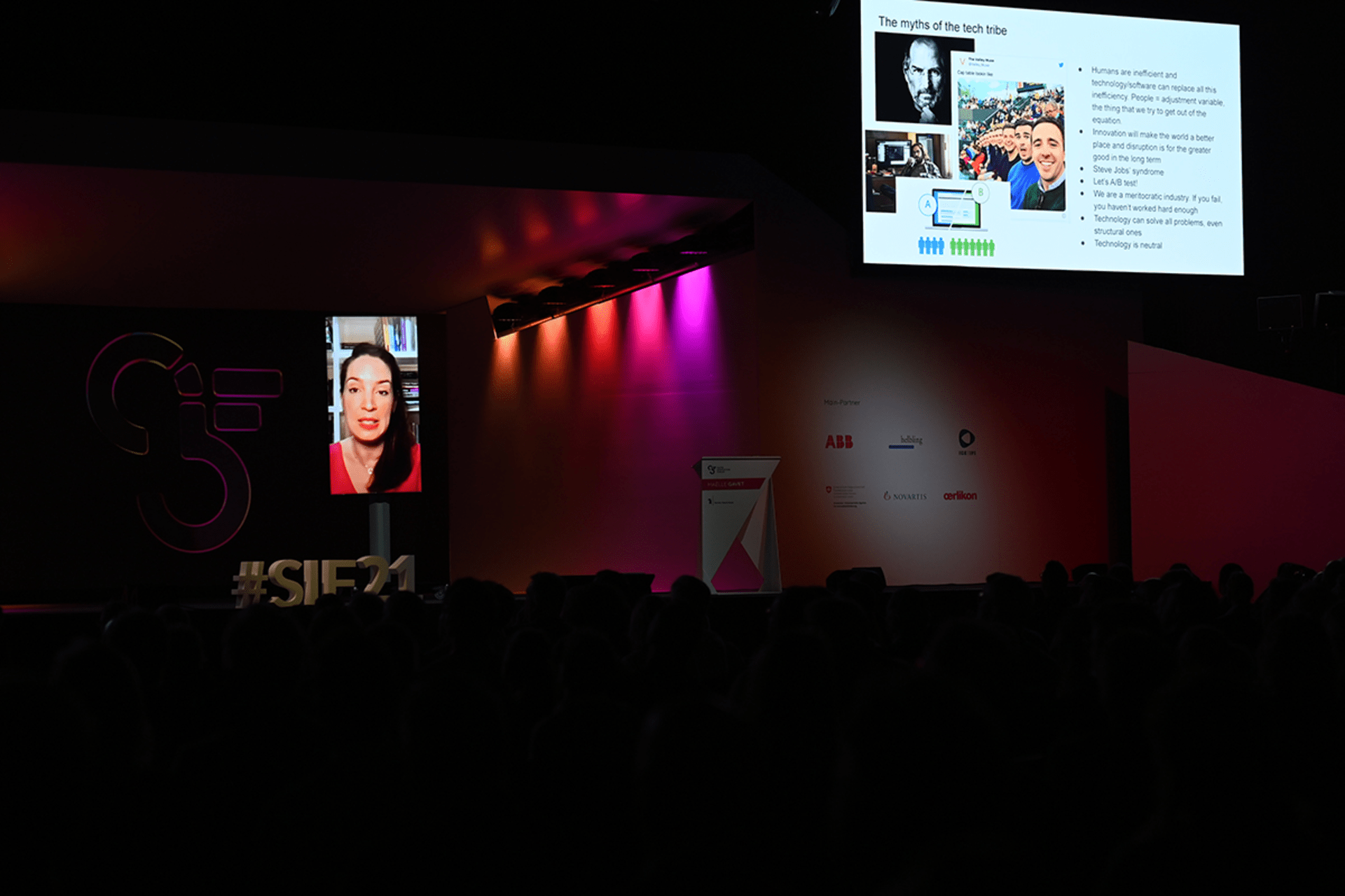 Relatori e ospiti presenti all'edizione 2021 dello “Swiss Innovation Forum”