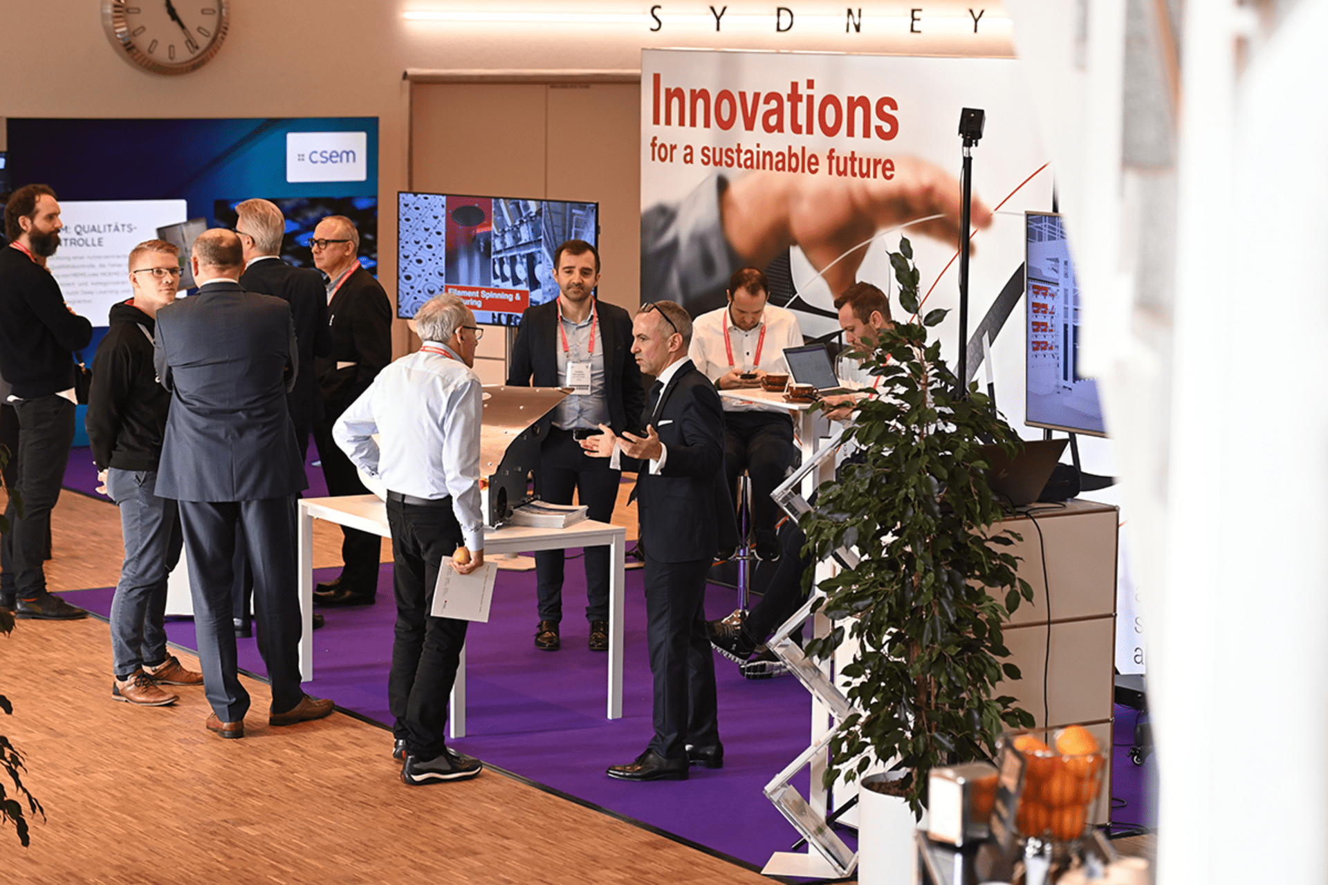 Relatori e ospiti presenti all'edizione 2021 dello “Swiss Innovation Forum”
