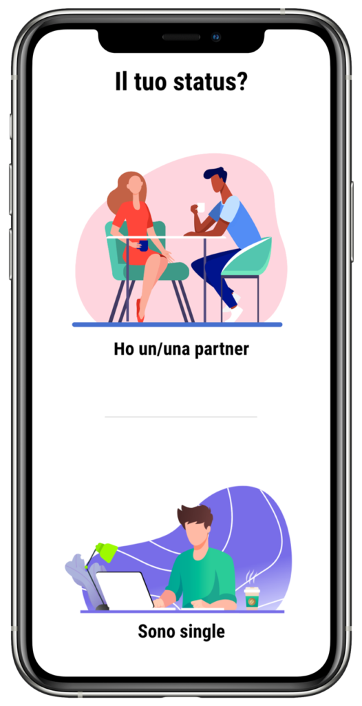 Un quesito scritto della App YurekAI rivolta all'utente